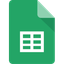 شعار Google Sheets